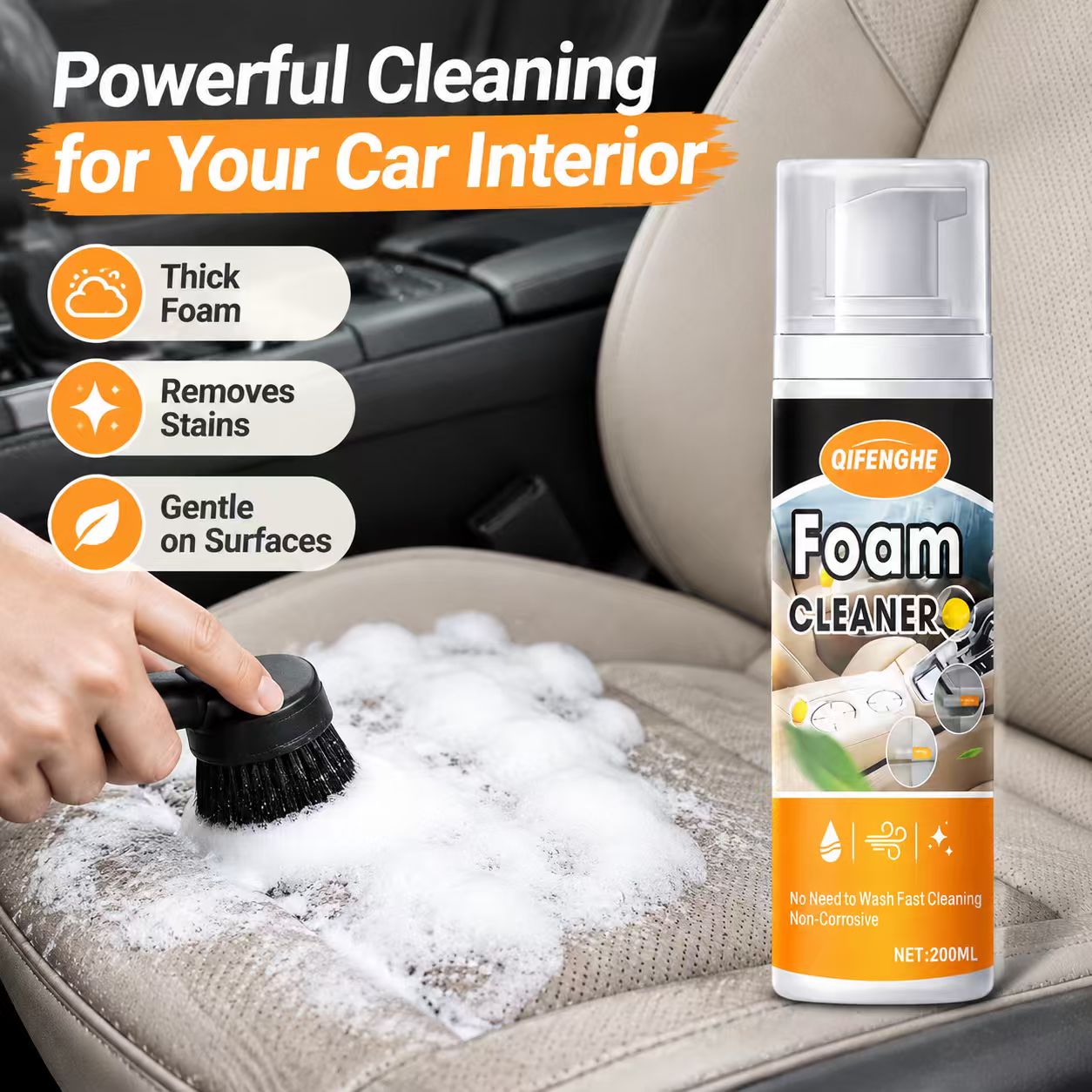 Auto-Innenraum-Schaumreiniger  – Leather Cleaner Interior Bewertung und Preis