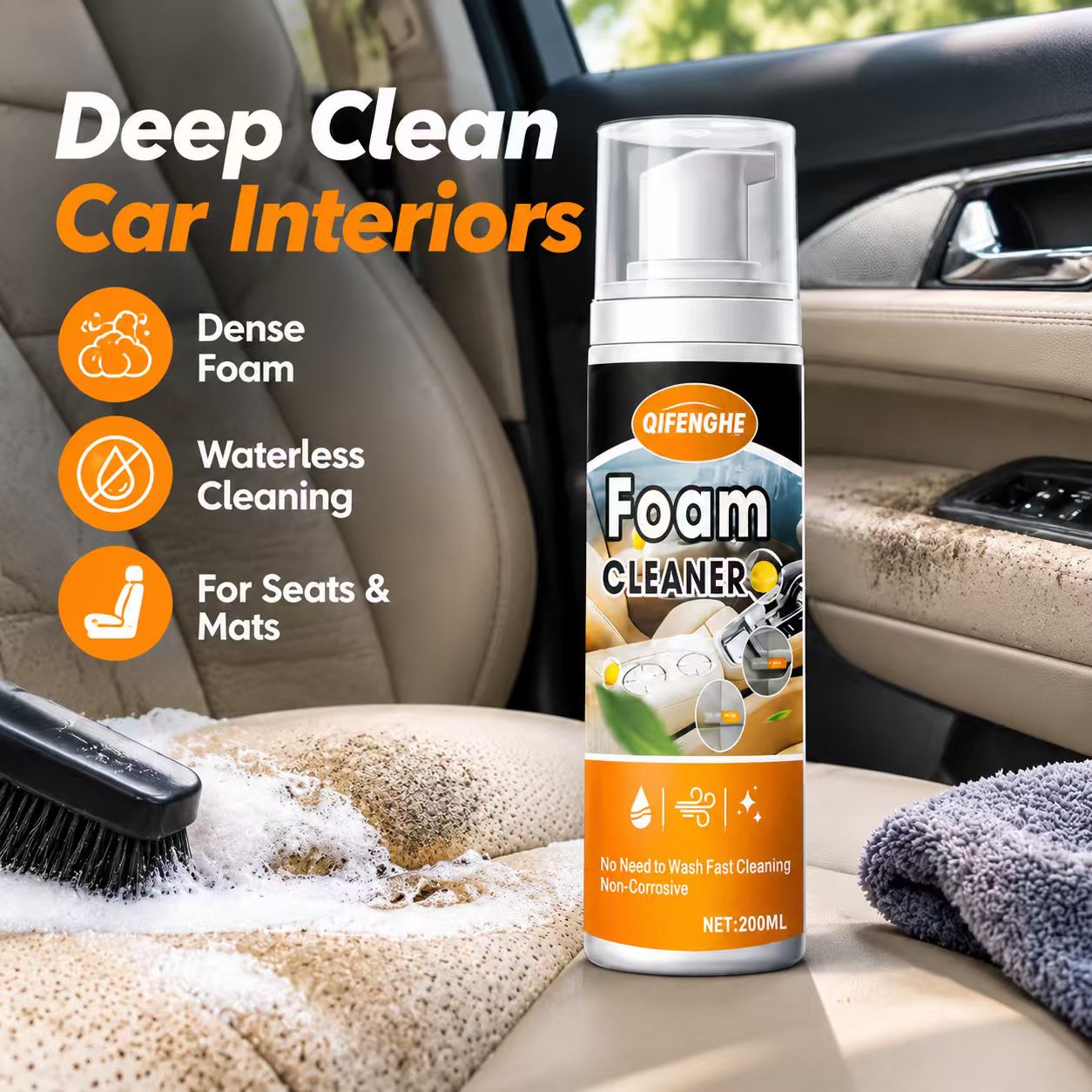 Auto-Innenraum-Schaumreiniger  – Leather Cleaner Interior Bewertung und Preis